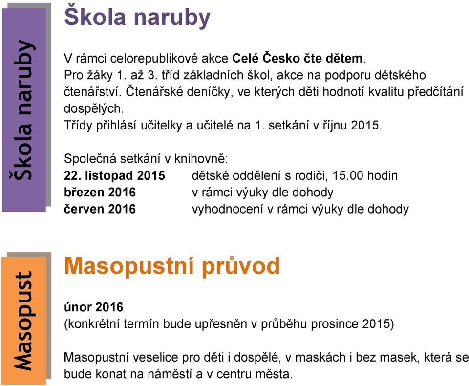 listopad 2015 dětské oddělení s rodiči, 15.