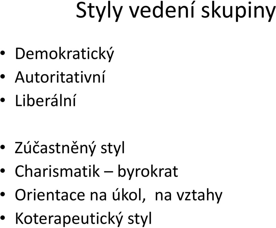 Zúčastněný styl Charismatik