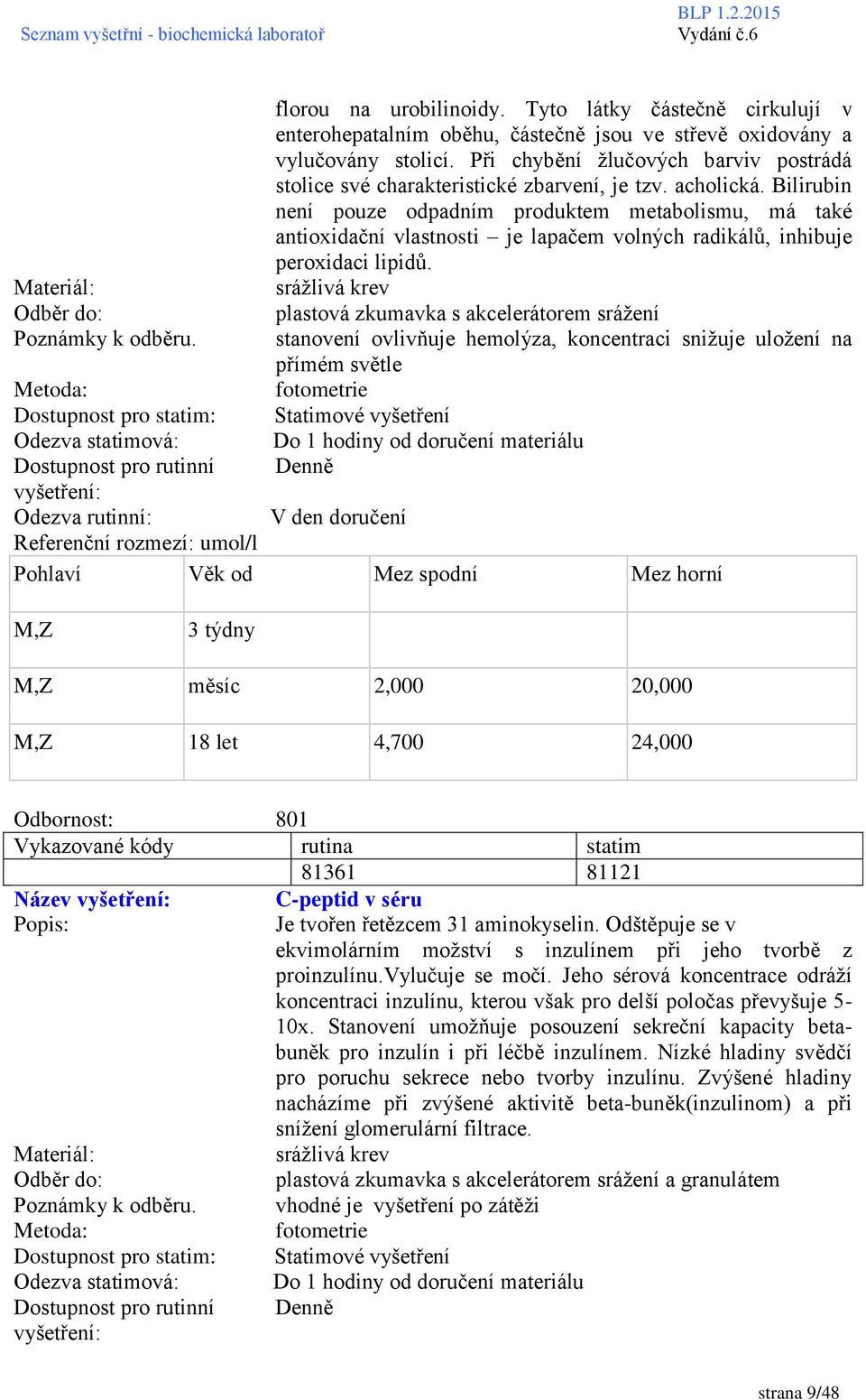 Bilirubin není pouze odpadním produktem metabolismu, má také antioxidační vlastnosti je lapačem volných radikálů, inhibuje peroxidaci lipidů.