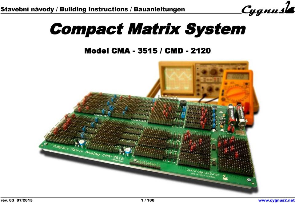 Compact Matrix System Model CMA -