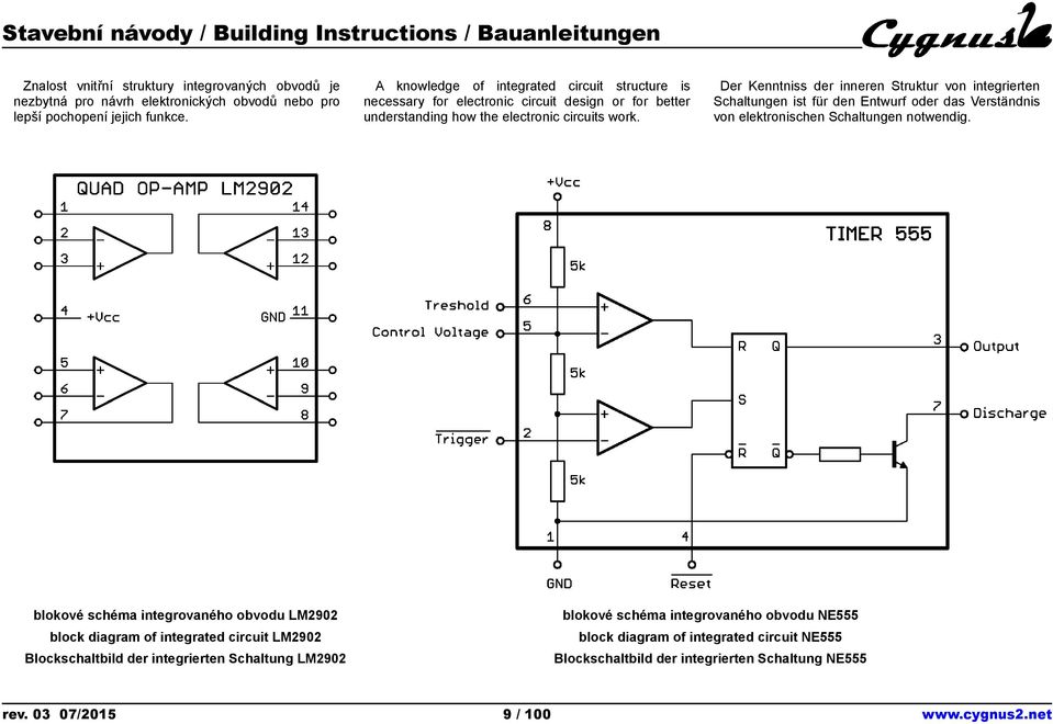 Der Kenntniss der inneren Struktur von integrierten Schaltungen ist für den Entwurf oder das Verständnis von elektronischen Schaltungen notwendig.