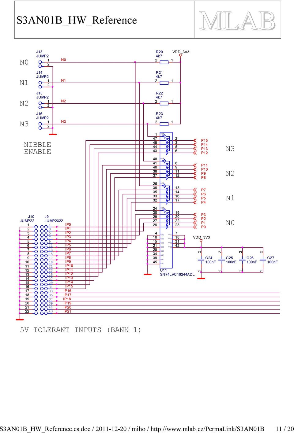 OE# OE# V V V U SNLVDL 8 0 8 0 8 0 8 0 8 IP IP IP8 NILE ENLE N0 P IP8 00nF P8 N IP IP N R k J JUMP R0