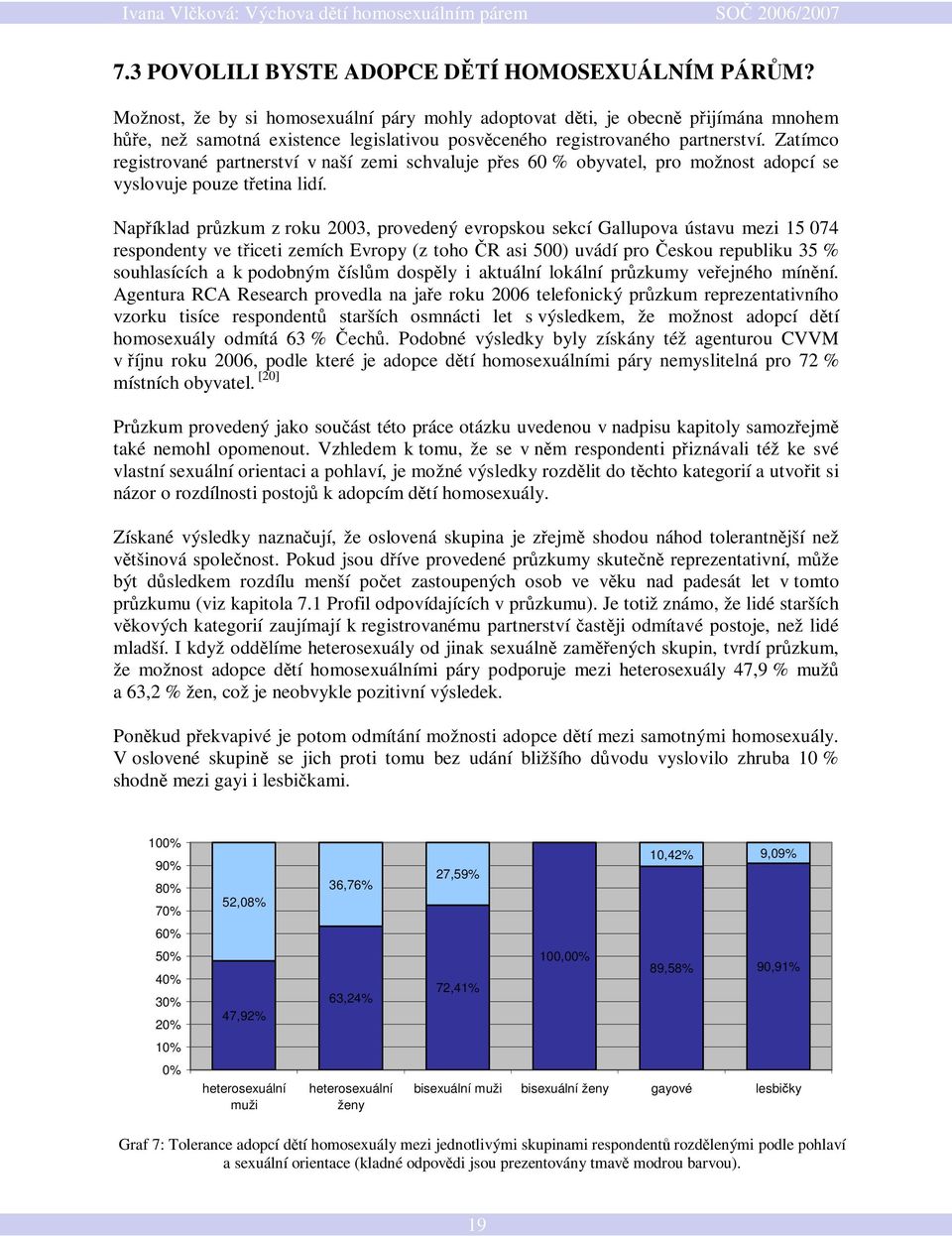 Zatímco registrované partnerství v naší zemi schvaluje přes 60 % obyvatel, pro možnost adopcí se vyslovuje pouze třetina lidí.