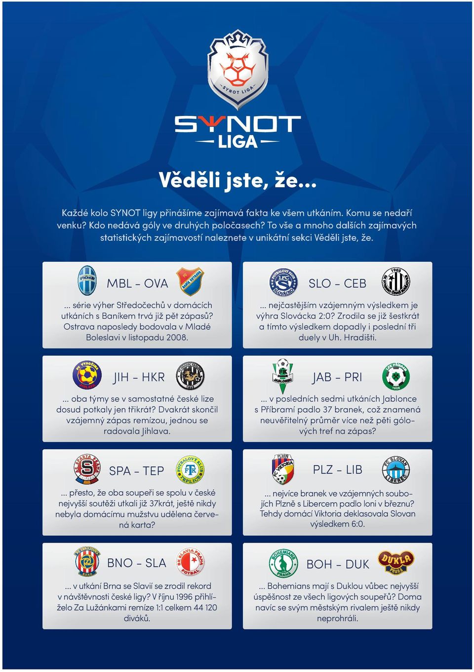 Ostrava naposledy bodovala v Mladé Boleslavi v listopadu 2008. SLO - CEB nejčastějším vzájemným výsledkem je výhra Slovácka 2:0?