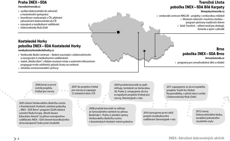 Tvarožná Lhota pobočka INEX SDA Bílé Karpaty bkarpaty@inexsda.