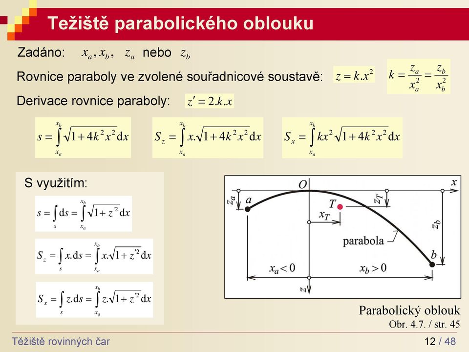 1+ 4k d S k 1+ 4k d S využitím: s ds 