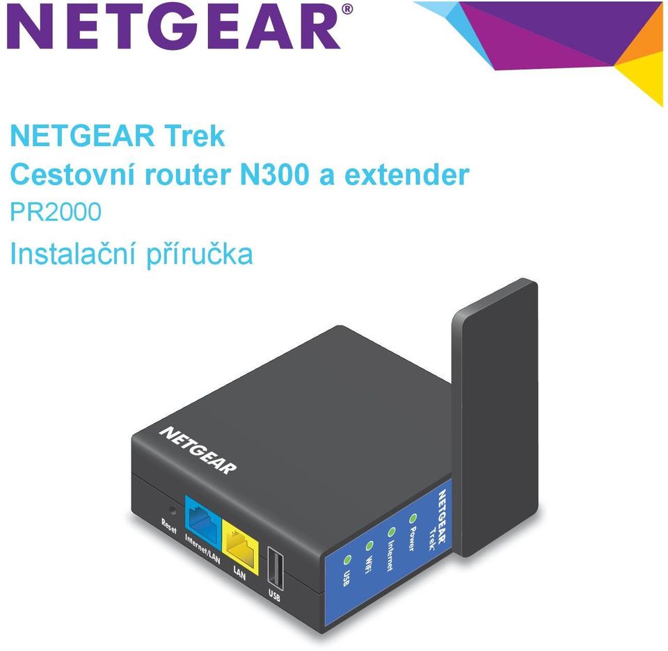Instalační příručka NETGEAR