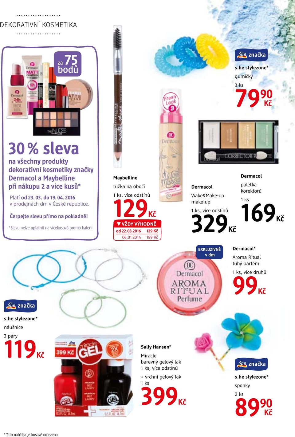 Maybelline tužka na obočí, více odstínů 129 od 22.03.2016