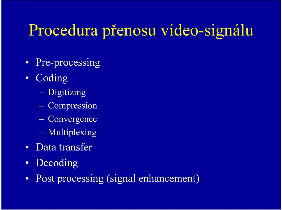 Compression Convergence Multiplexing