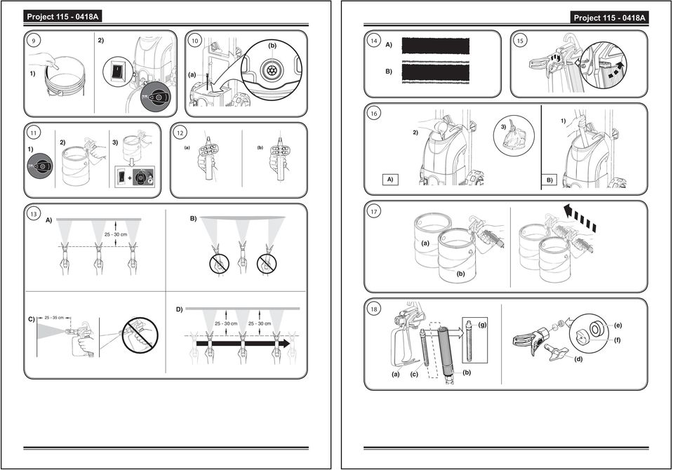 13 A) B) 17 25-30 cm (b) C) 25-35 cm D)