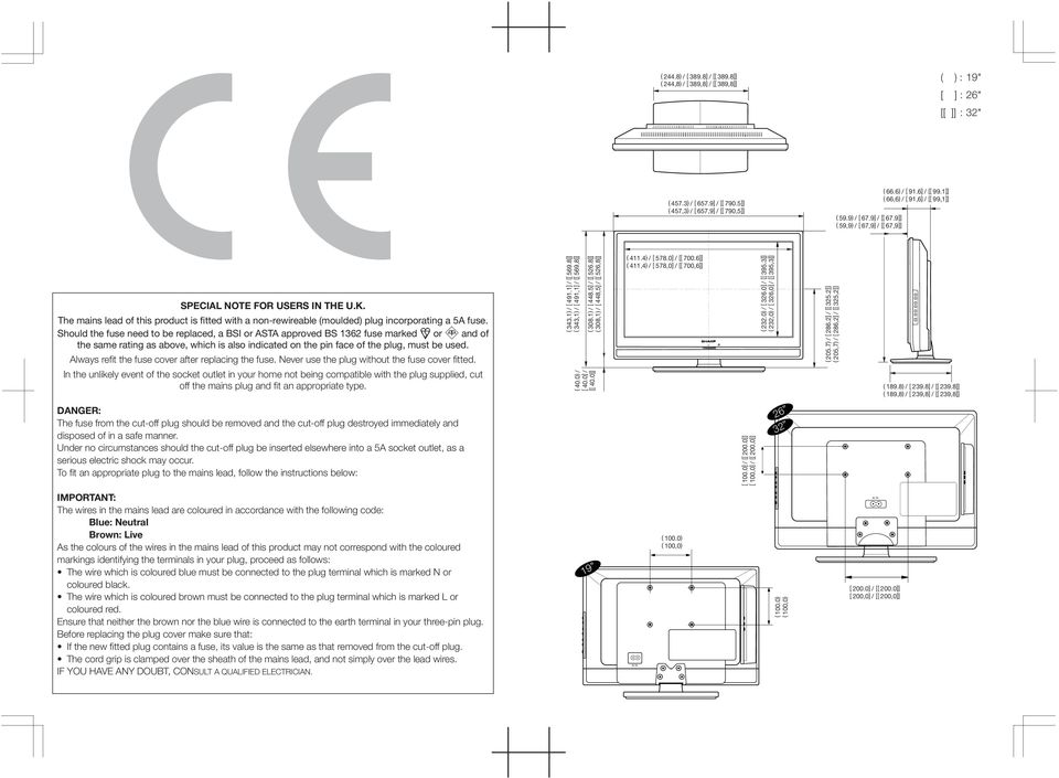 The mains lead of this product is fitted with a non-rewireable (moulded) plug incorporating a 5A fuse.