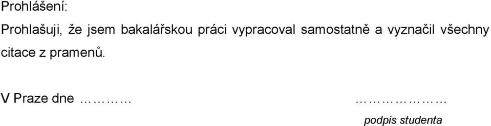 samostatně a vyznačil všechny