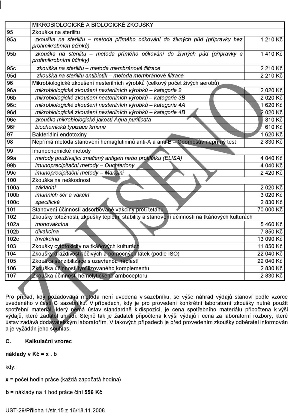 filtrace Mikrobiologické zkoušení nesterilních výrobků (celkový počet živých aerobů) mikrobiologické zkoušení nesterilních výrobků kategorie 2 mikrobiologické zkoušení nesterilních výrobků kategorie