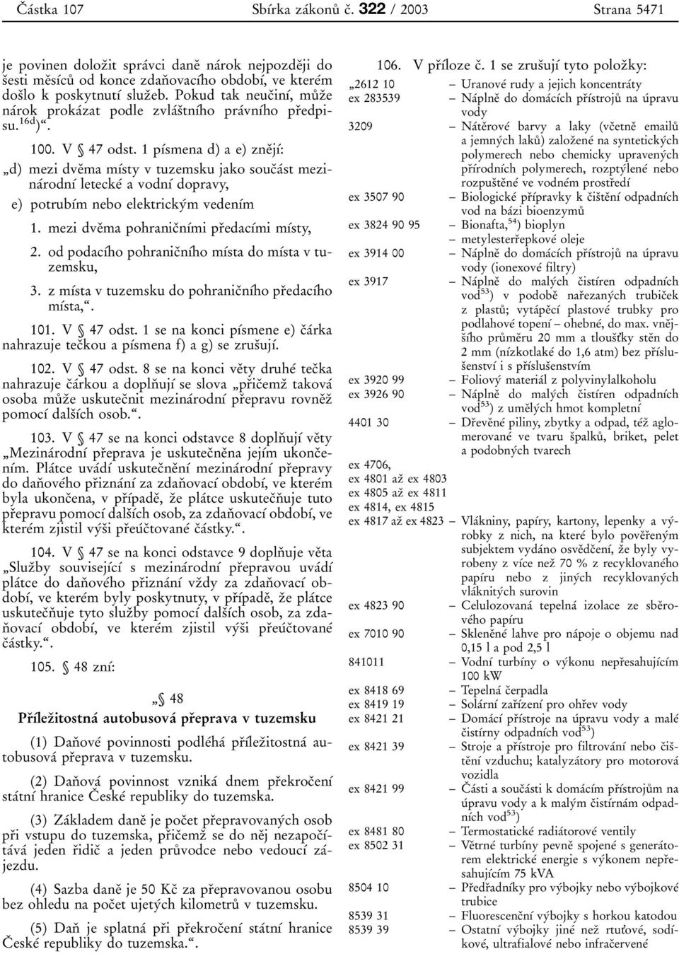 Pokud tak neucпinхв, muкzпe naвrok prokaвzat podle zvlaвsпtnхвho praвvnхвho prпedpisu. 16d )Є. 100. V 47 odst.