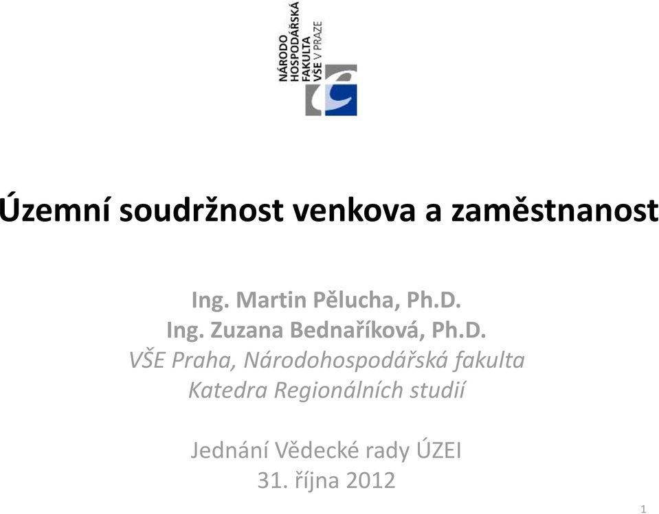 Ing. Zuzana Bednaříková, Ph.D.