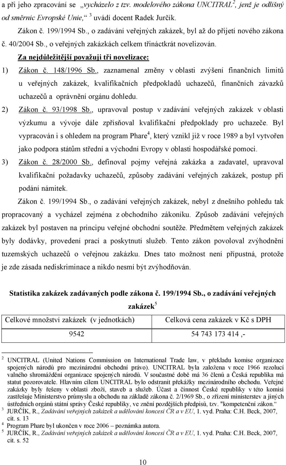 , zaznamenal změny v blasti zvýšení finančních limitů u veřejných zakázek, kvalifikačních předpkladů uchazečů, finančních závazků uchazečů a právnění rgánu dhledu. 2) Zákn č. 93/1998 Sb.