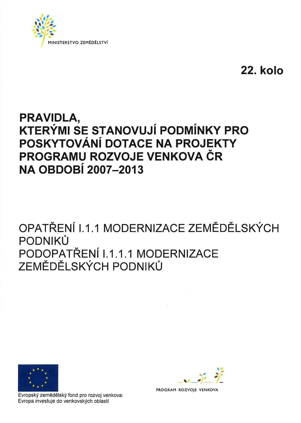 ROZVOJE VENKOVA CR NA 8D812