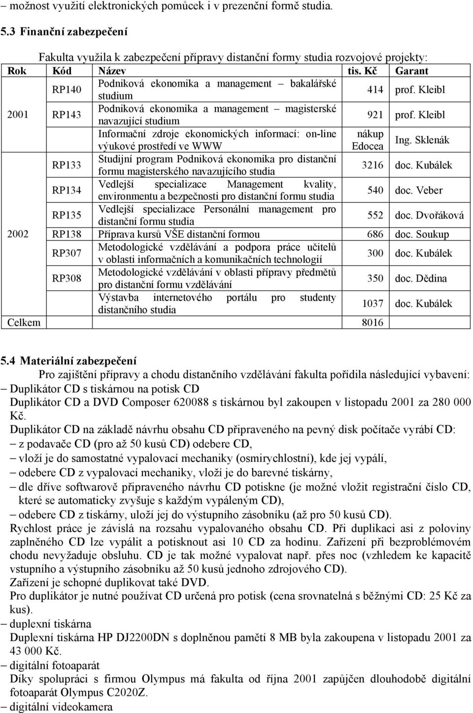 Kleibl Informační zdroje ekonomických informací: on-line nákup výukové prostředí ve WWW Edocea Ing.