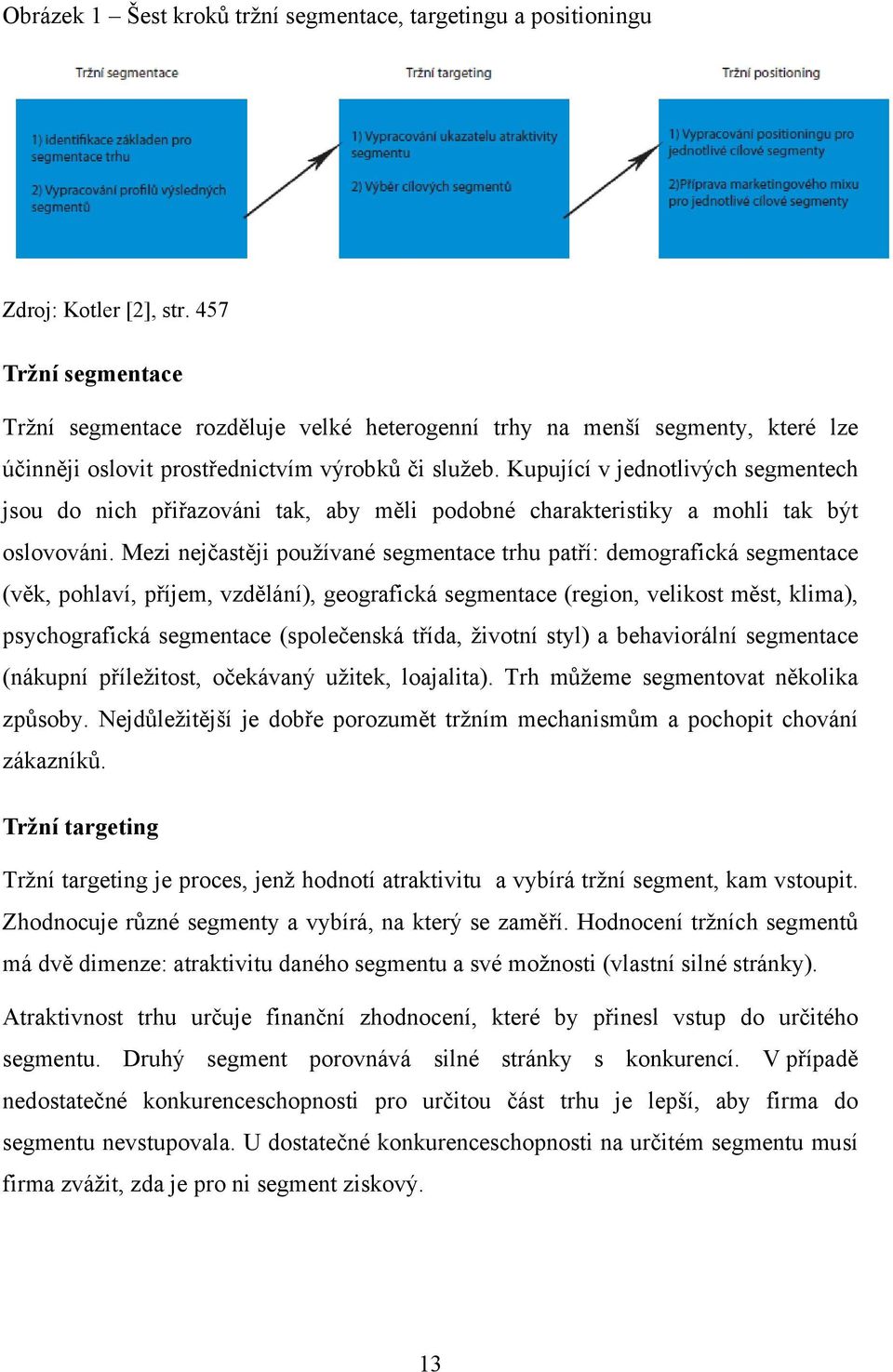 Kupující v jednotlivých segmentech jsou do nich přiřazováni tak, aby měli podobné charakteristiky a mohli tak být oslovováni.