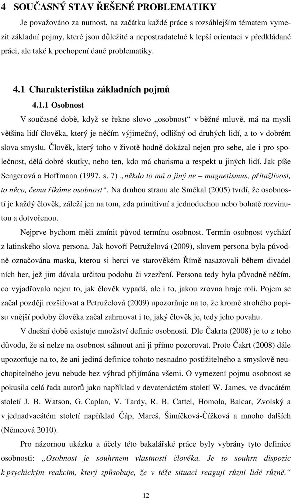 Charakteristika základních pojmů 4.1.