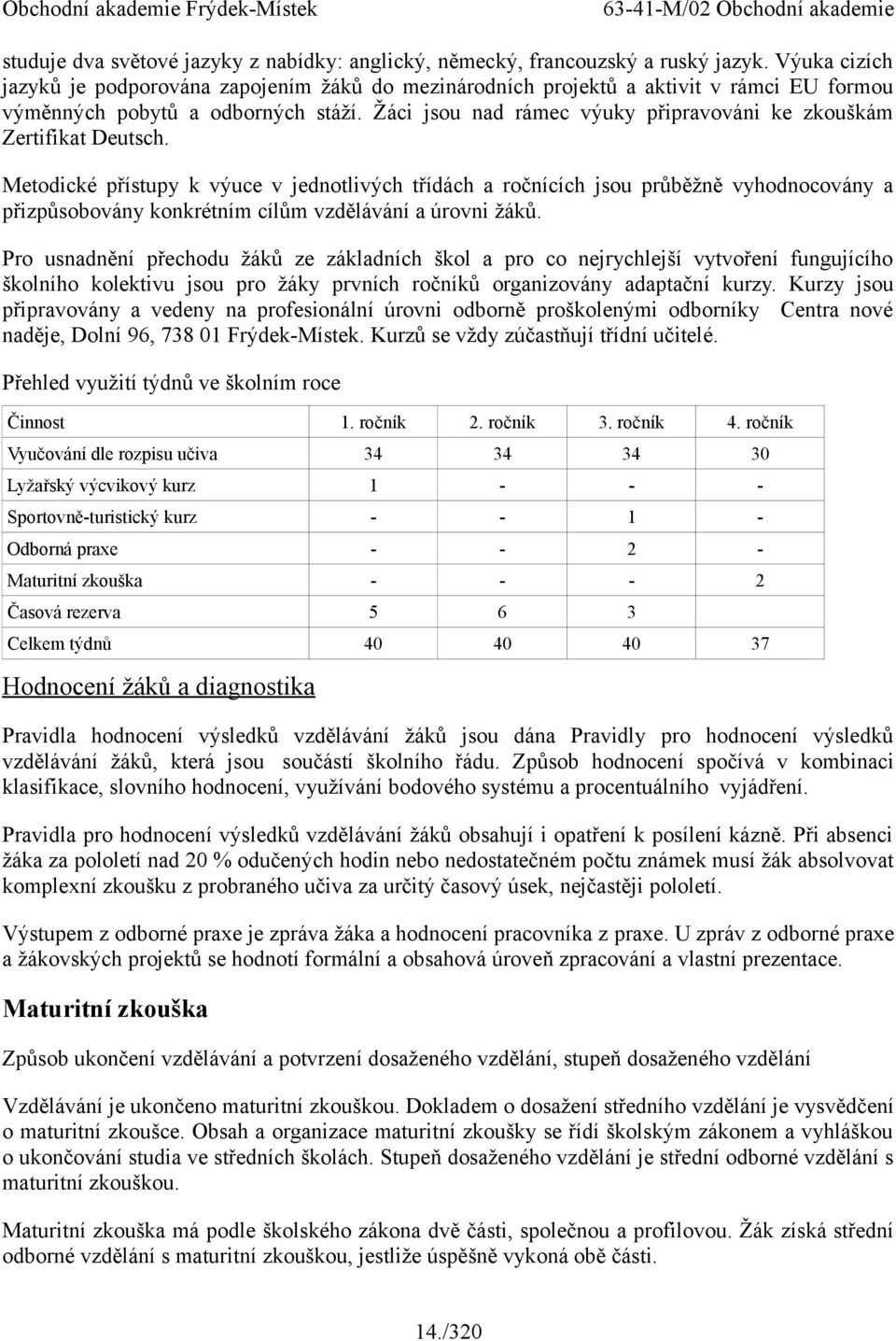 Žáci jsou nad rámec výuky připravováni ke zkouškám Zertifikat Deutsch.