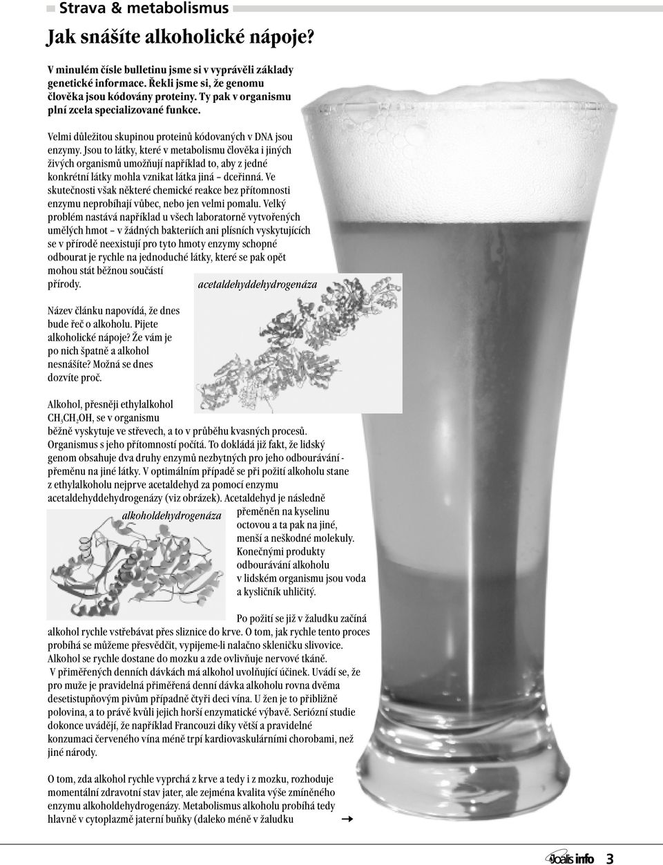 Jsou to látky, které v metabolismu člověka i jiných živých organismů umožňují například to, aby z jedné konkrétní látky mohla vznikat látka jiná dceřinná.