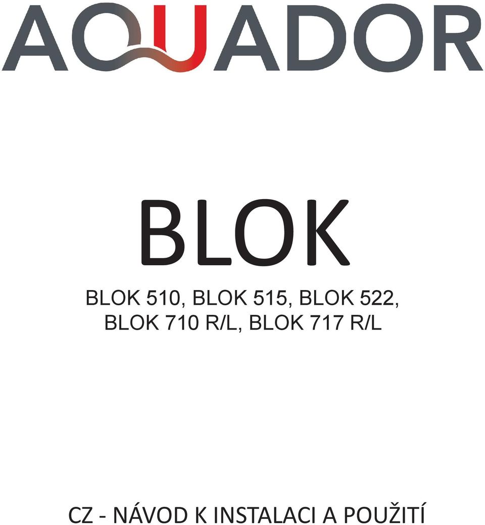 R/L, BLOK 717 R/L CZ -