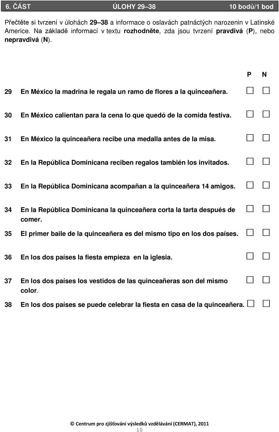 30 En México calientan para la cena lo que quedó de la comida festiva. 31 En México la quinceañera recibe una medalla antes de la misa.