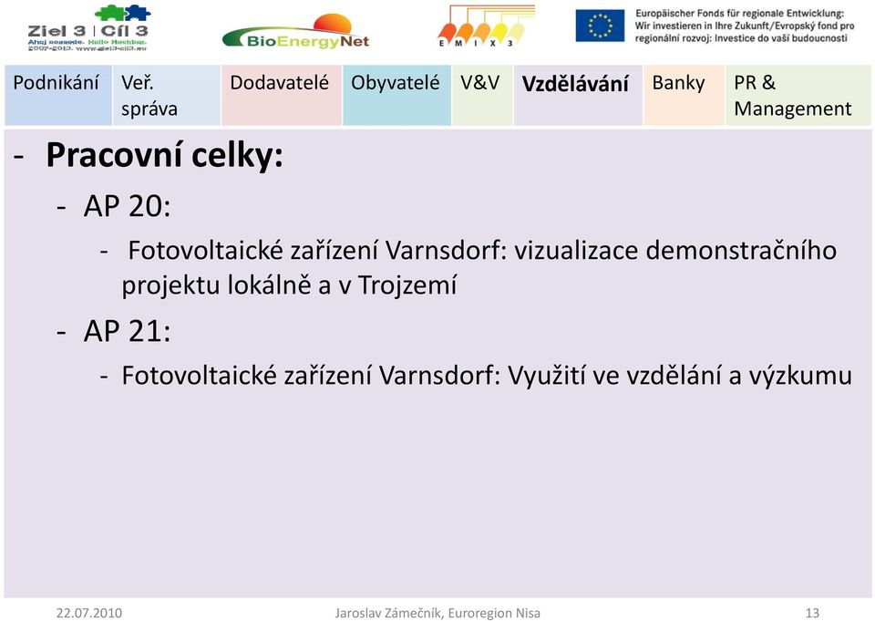 Fotovoltaické zařízení Varnsdorf: Využití ve vzdělání