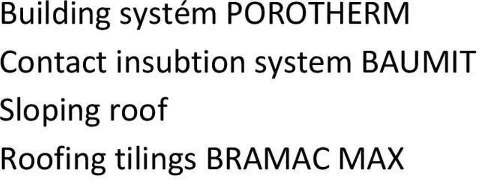 insubtion system BAUMIT