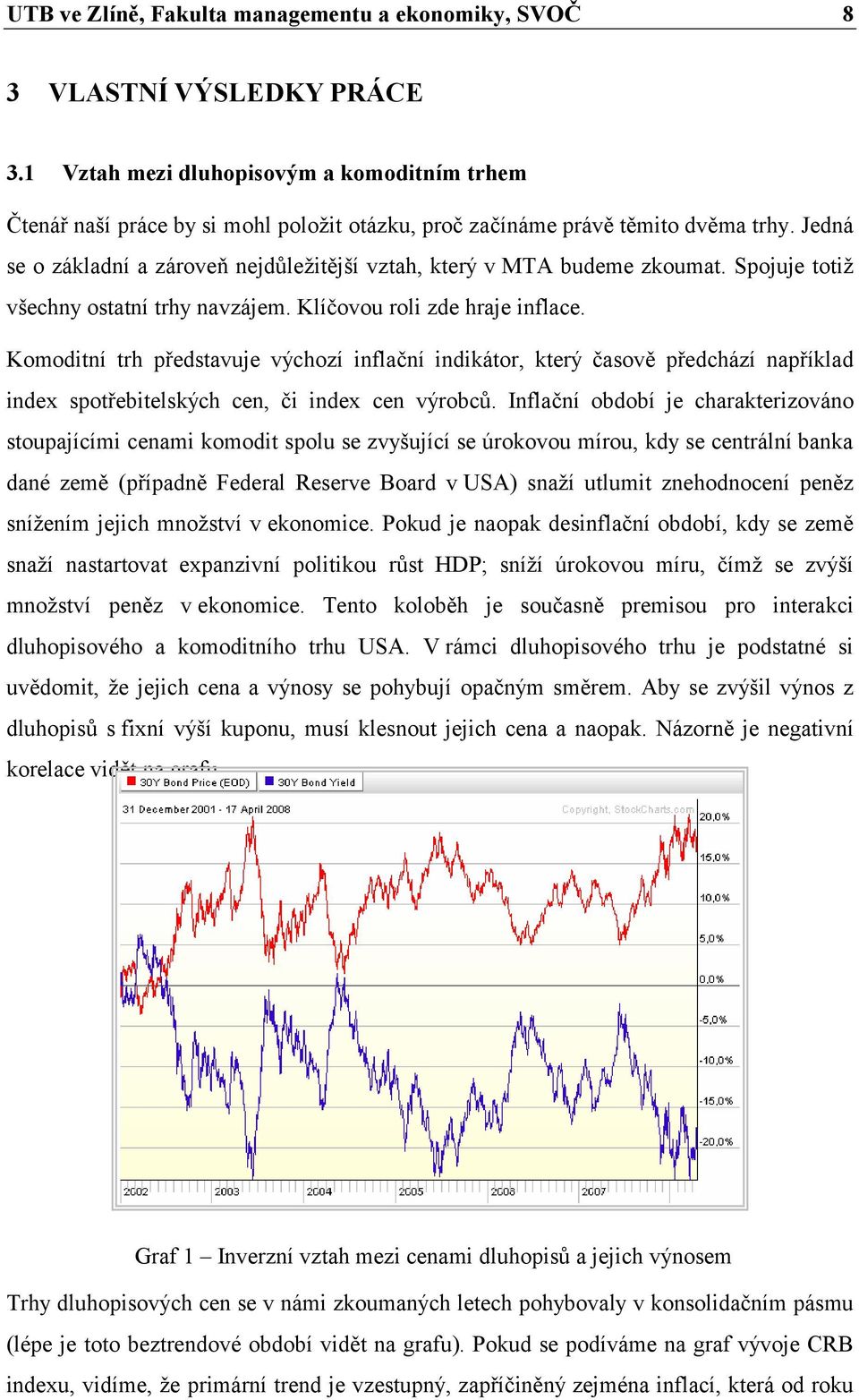 Jedná se o základní a zároveň nejdůležitější vztah, který v MTA budeme zkoumat. Spojuje totiž všechny ostatní trhy navzájem. Klíčovou roli zde hraje inflace.