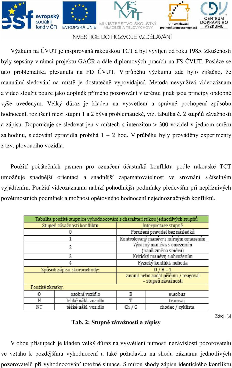 Metoda nevyužívá videozáznam a video sloužit pouze jako doplněk přímého pozorování v terénu; jinak jsou principy obdobné výše uvedeným.