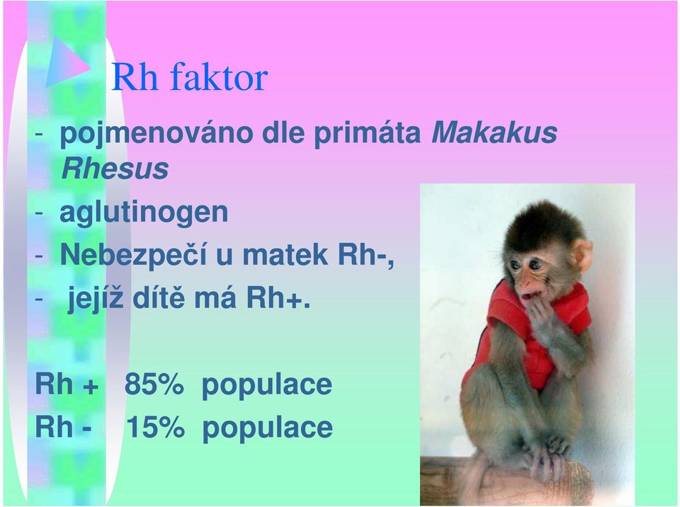 Nebezpečí u matek Rh-, - jejíž dítě