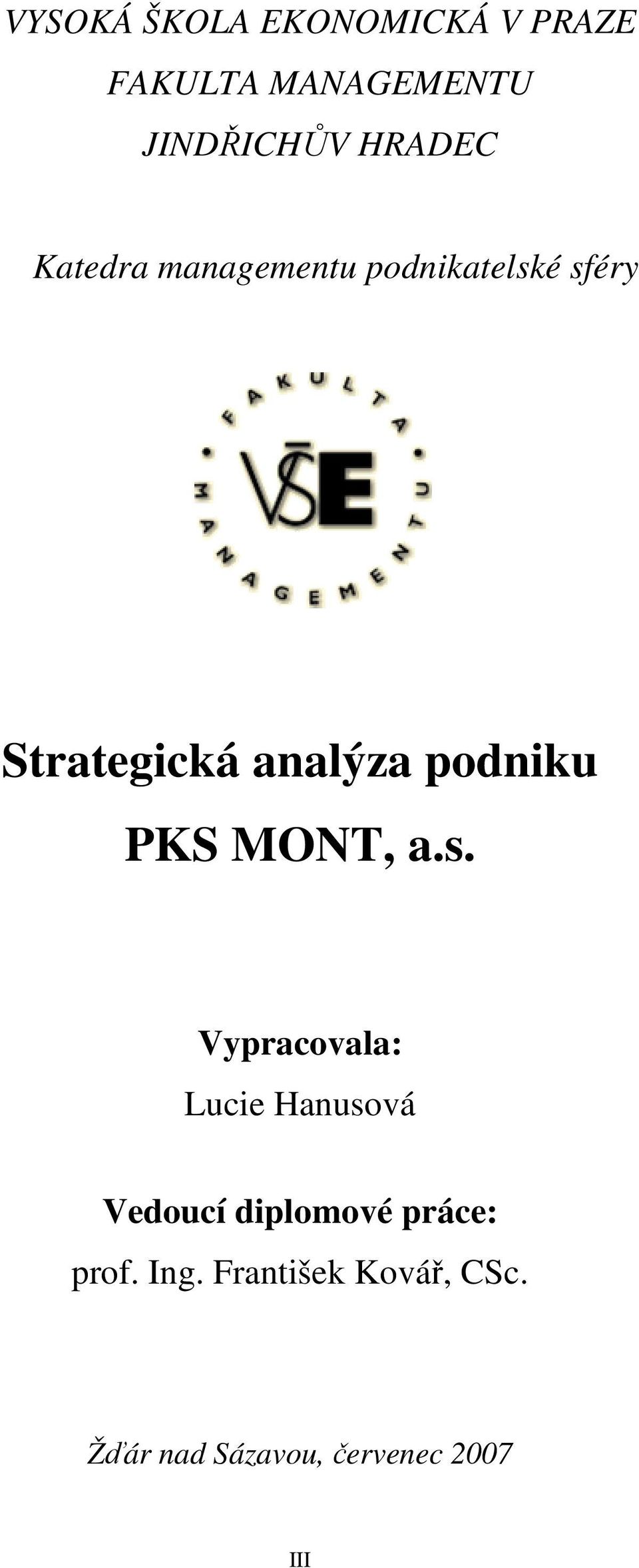 podniku PKS MONT, a.s.