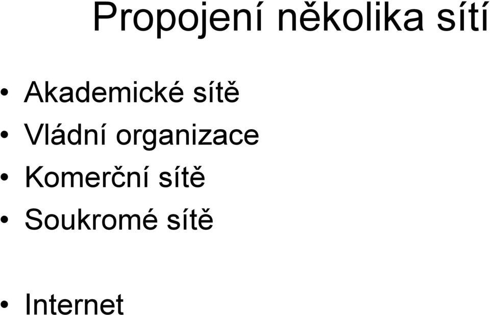 organizace Komerční