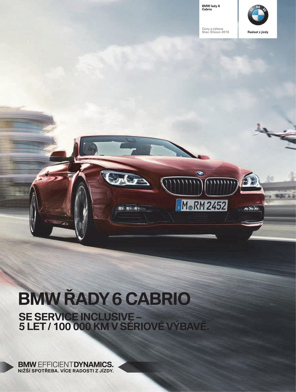 BMW ŘADY 6 CABRIO SE SERVICE