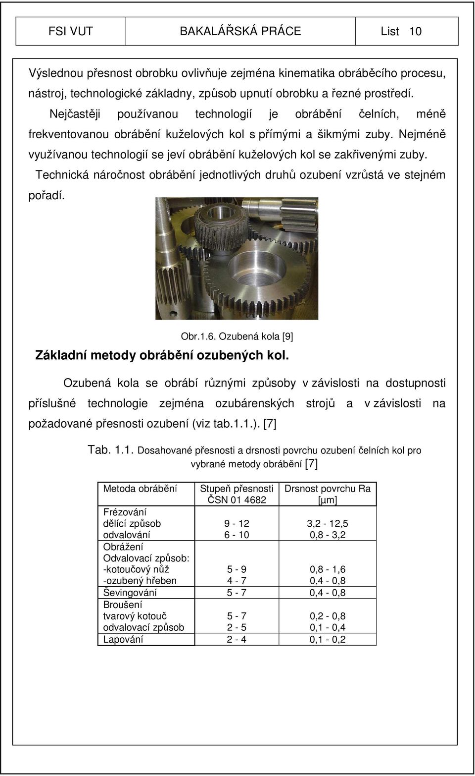 Nejméně využívanou technologií se jeví obrábění kuželových kol se zakřivenými zuby. Technická náročnost obrábění jednotlivých druhů ozubení vzrůstá ve stejném pořadí. Obr.1.6.