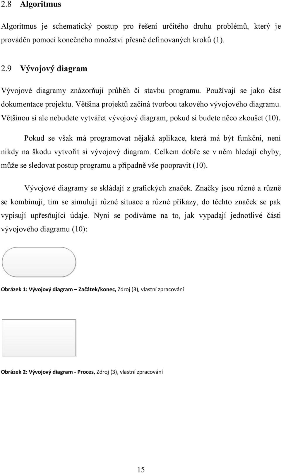 Většinou si ale nebudete vytvářet vývojový diagram, pokud si budete něco zkoušet (10).