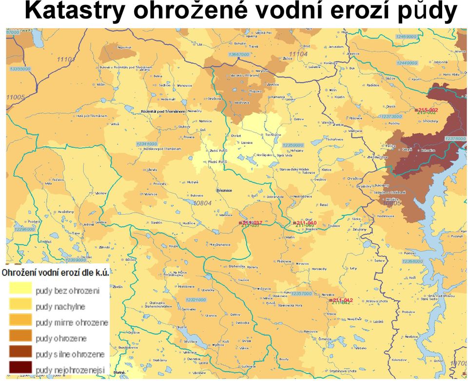 erozí půdy