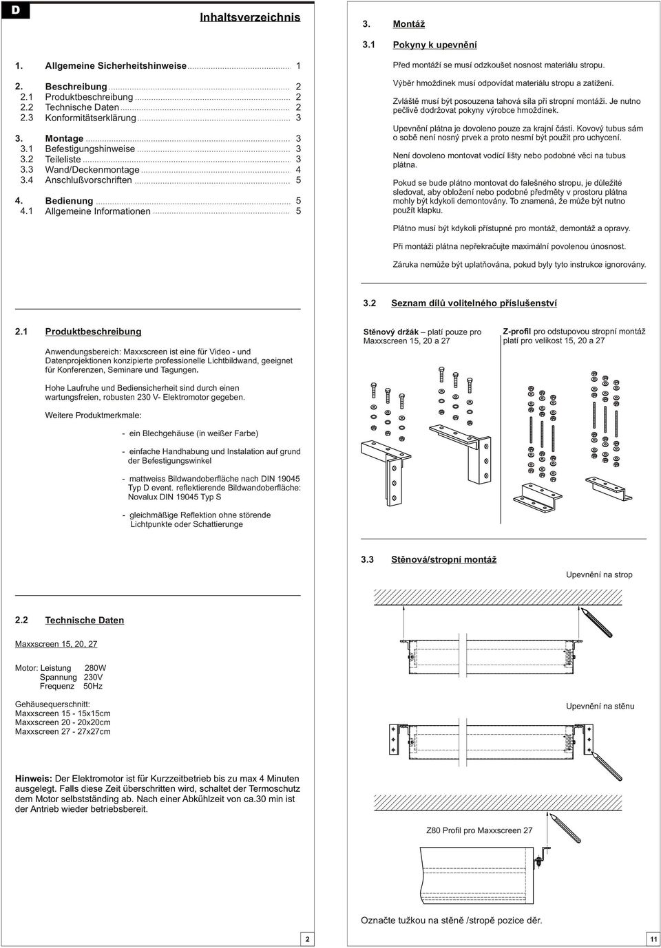 Allgemeine Sicherheitshinweise 1 