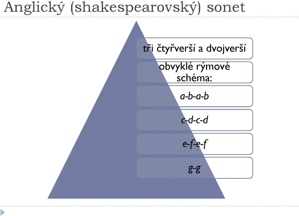 dvojverší obvyklé rýmové