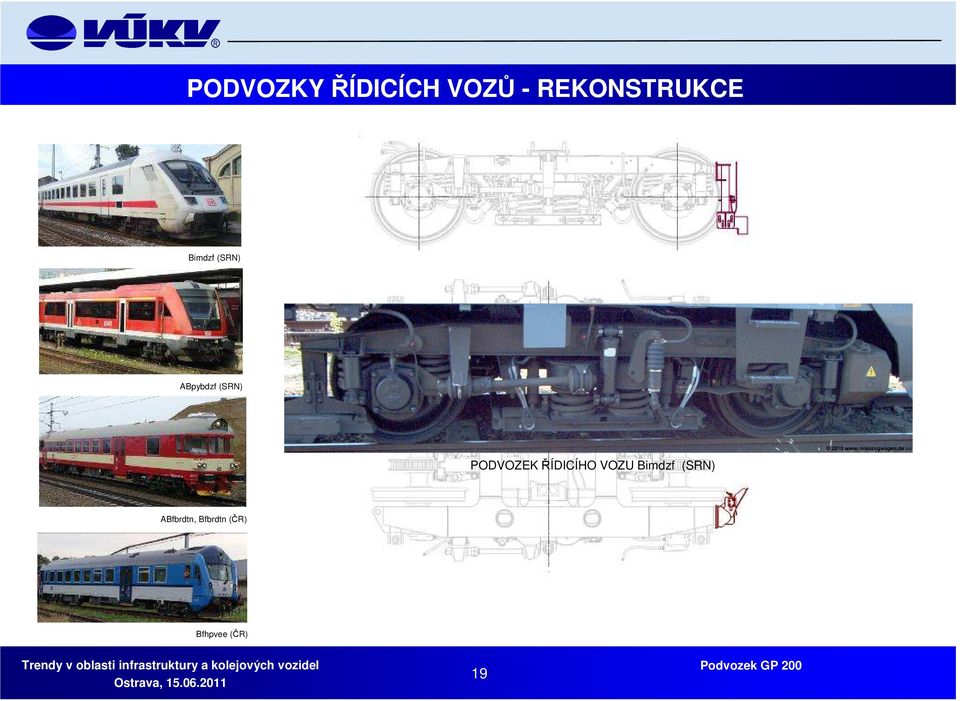 (SRN) PODVOZEK ŘÍDICÍHO VOZU