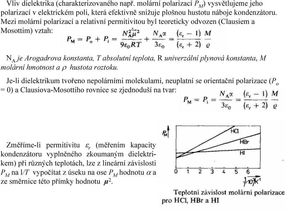 hmotnost a ρ hustota roztoku.