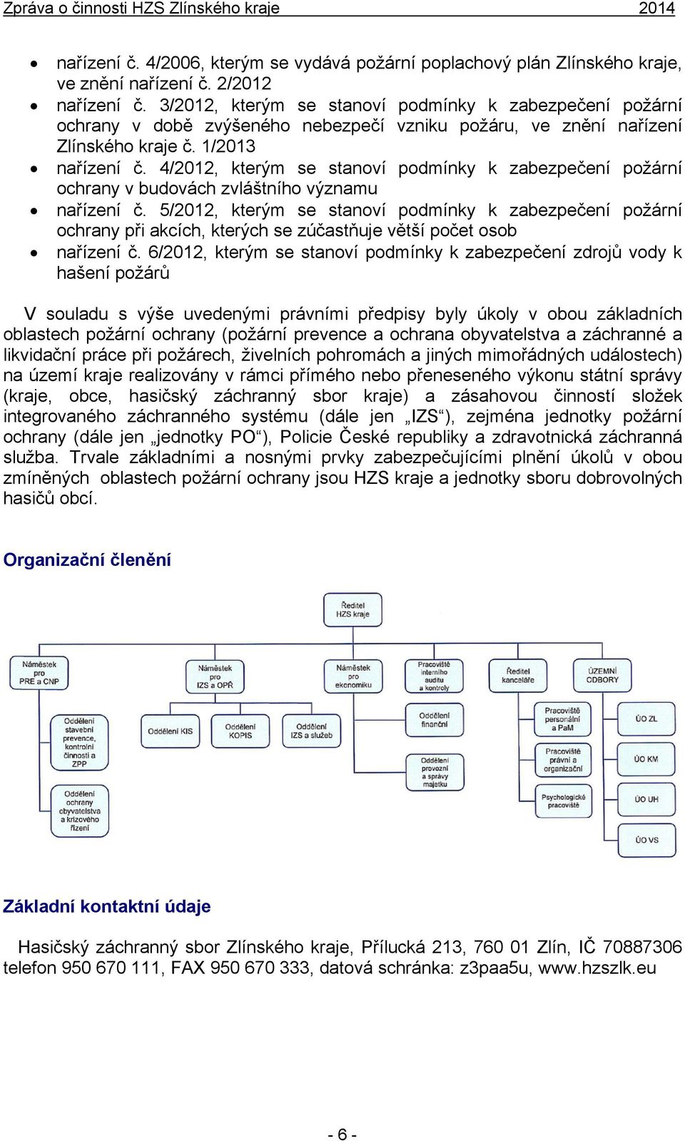 4/2012, kterým se stanoví podmínky k zabezpečení požární ochrany v budovách zvláštního významu nařízení č.