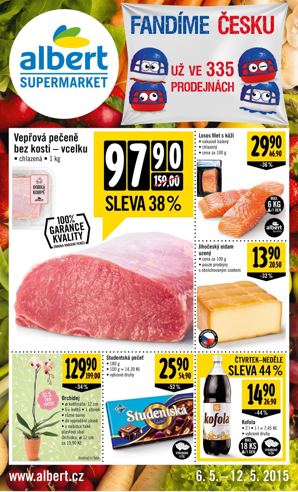 cz Ř A VÝRO ČTVRTK NDĚL SLVA 44 % 4 26, ø květináče: 2 cm 6+ květů stonek různé barvy do vyprodání zásob v nabídce také plastový obal Orchidea, ø 2 cm za 9, Kč