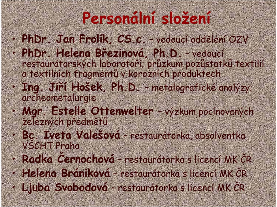 . Helena Březinová, Ph.D.