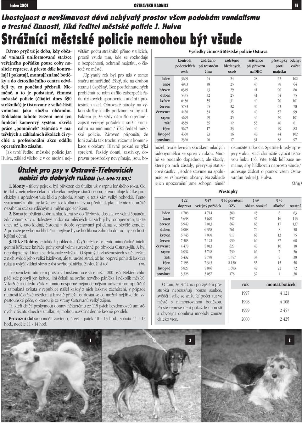 Tento vyrovnan a pfiítuln kfiíïenec sice kulhá na levou pfiední tlapku, ale nic mu urãitû nezabrání stát se vdûãn m a mil m spoleãníkem. 2.