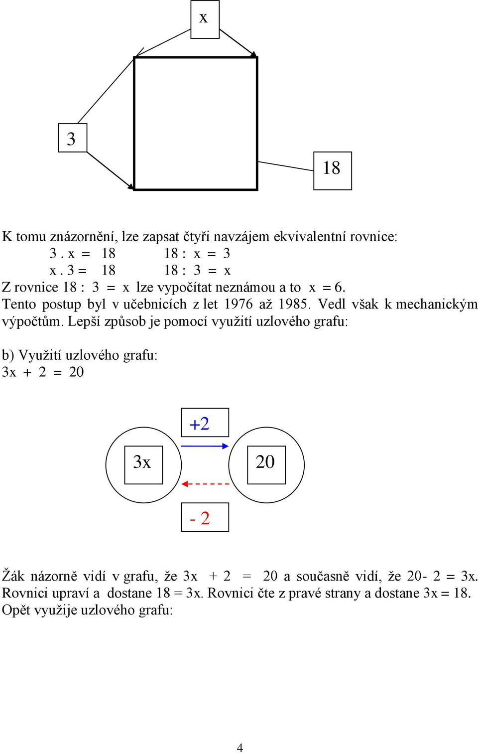 Vedl však k mechanickým výpočtům.
