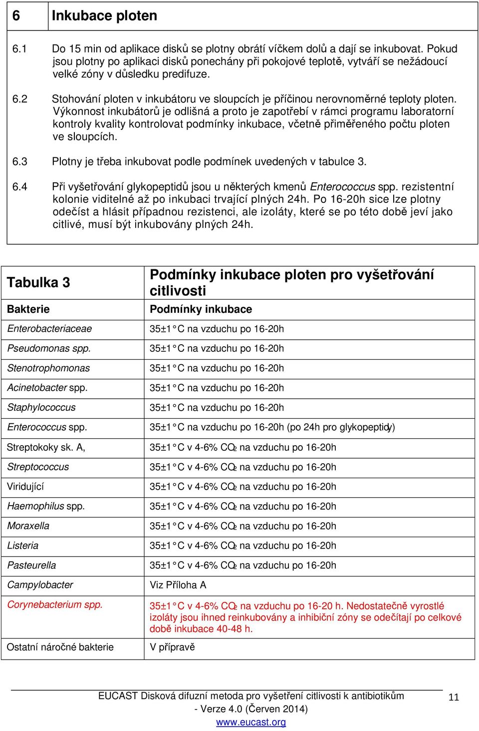 2 Stohování ploten v inkubátoru ve sloupcích je příčinou nerovnoměrné teploty ploten.