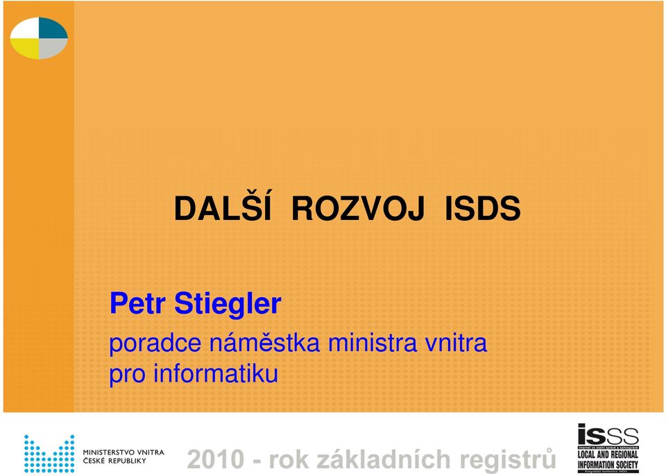 poradce náměstka